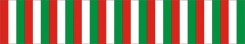 Vesszőmatrica nemzeti színű 